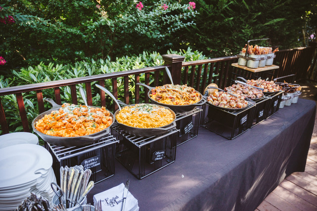 Wedding food catering.